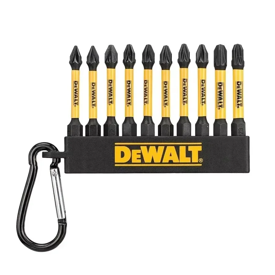 

Набор ударных отверток DeWalt 57 мм Pozi и Phillips с кольцом для ключей PZ1 PZ2 PH2, аксессуары для электроинструментов DT7274-QZ