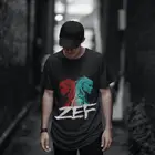 Мужская забавная футболка из 100 хлопка с графическим принтом, с коротким рукавом, 4xl