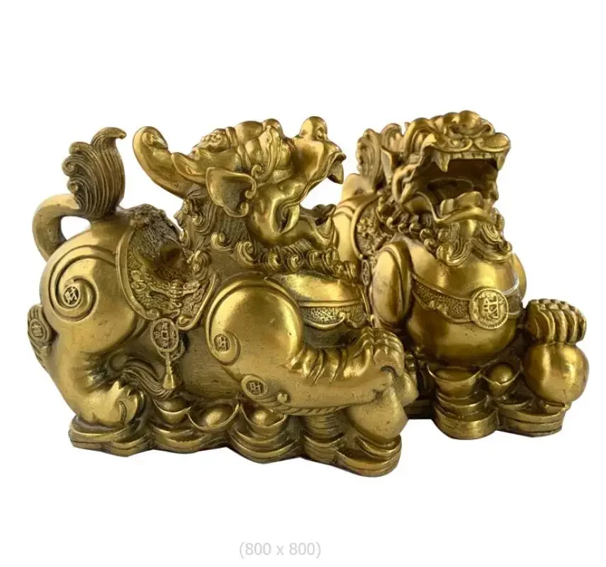 Оптовые медные деньги Ruyi Pixiu товары ручной работы для дома и офиса