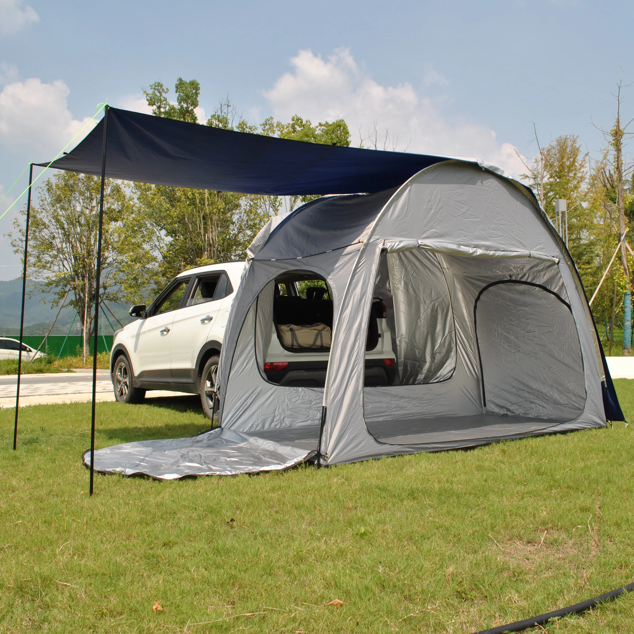 Новейшая 2-местная уличная автомобильная палатка для кемпинга внедорожников CZX-518