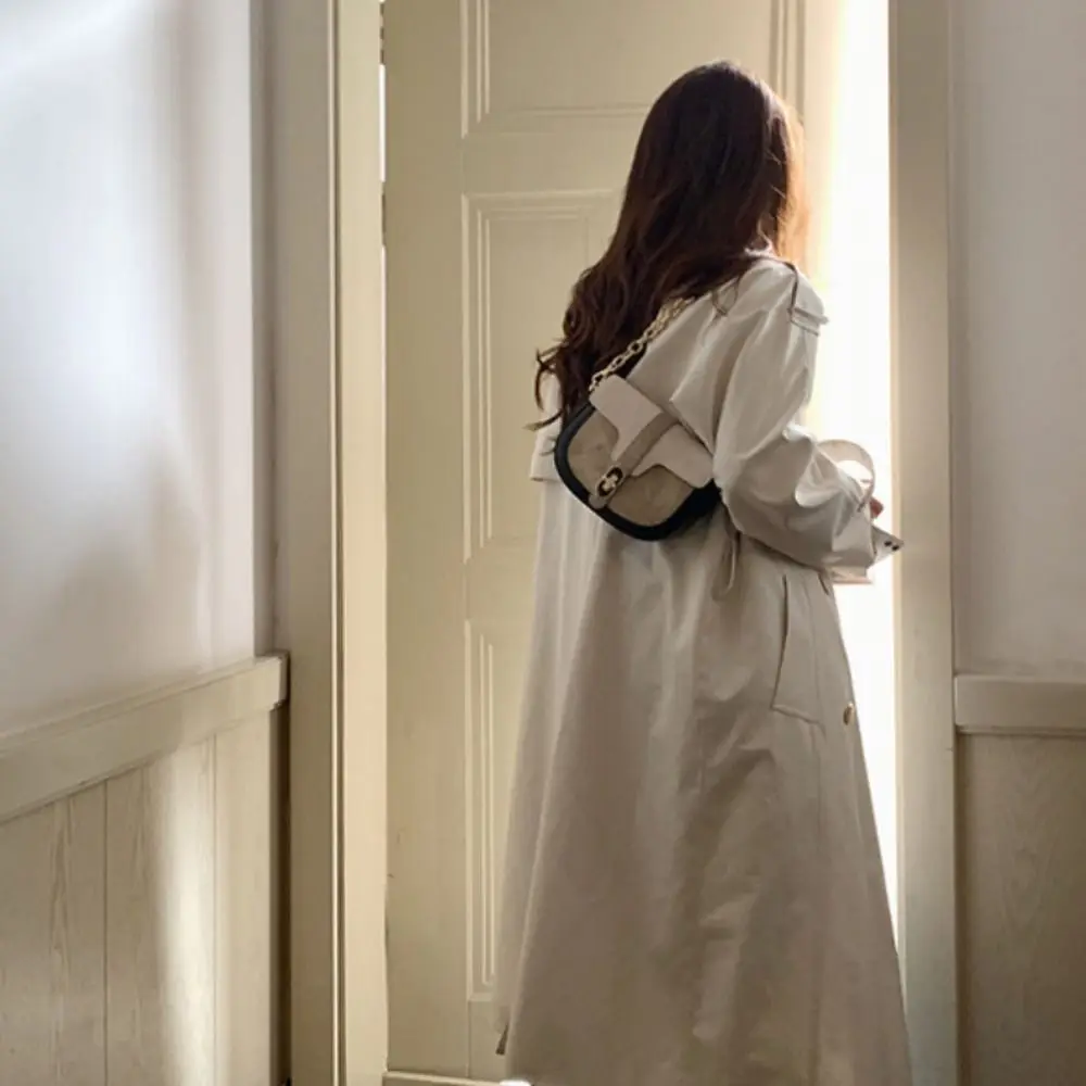 Женская Сумка Через Плечо Из Эко-кожи Во Французском Стиле С Замком