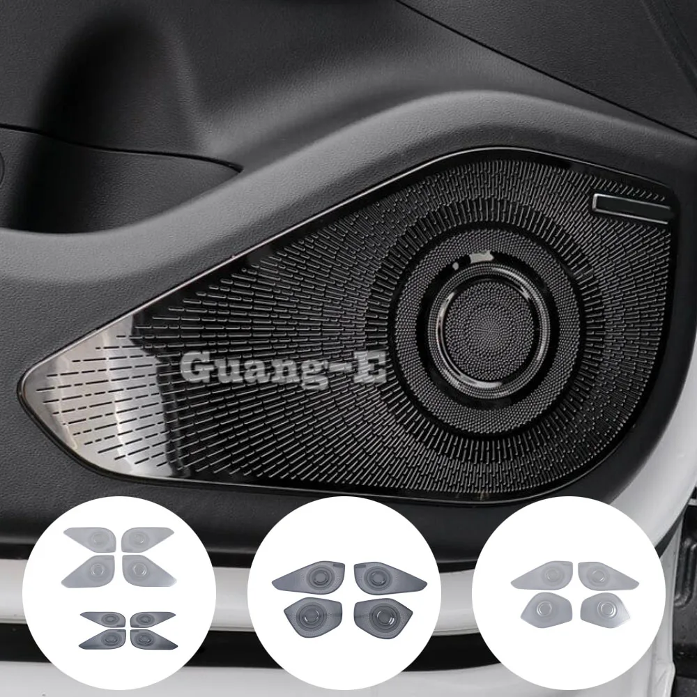 

Внутренняя дверная палочка из нержавеющей стали для Hyundai Tucson L 2021 2022 2023 2024, звуковое покрытие, кольцо, отделка, детали рамы