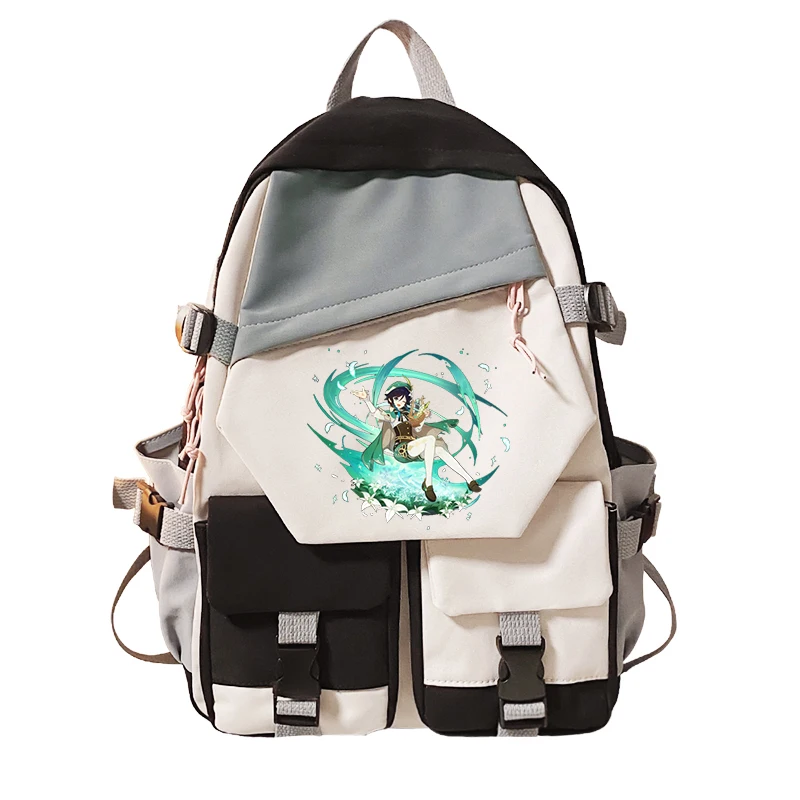 

Genshin Impact Fashion Bag Travel Backpack Backpacks for School Teenagers Girls or Boy Back To School Kawaii Cute Bookbag