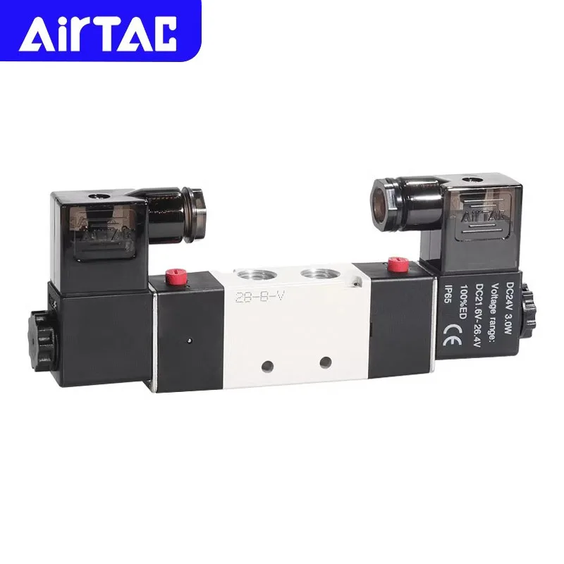 AIRTAC оригинальный пневматический 5/2-ходовой двойной электромагнитный клапан 4V120-06