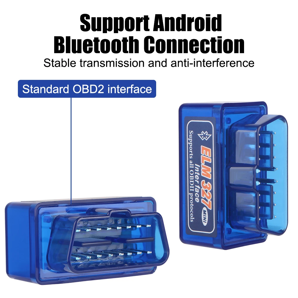 ELM327 для IOS/Android двойной режим Bluetooth V1.5 детектор интерфейс OBD2 считыватель кодов