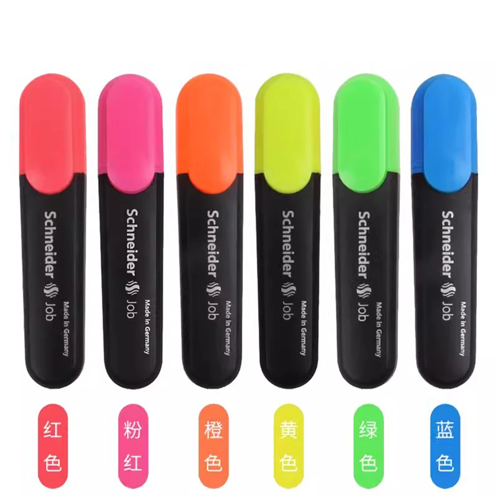 

Schneider люминесцентные маркеры 6/12 цветов