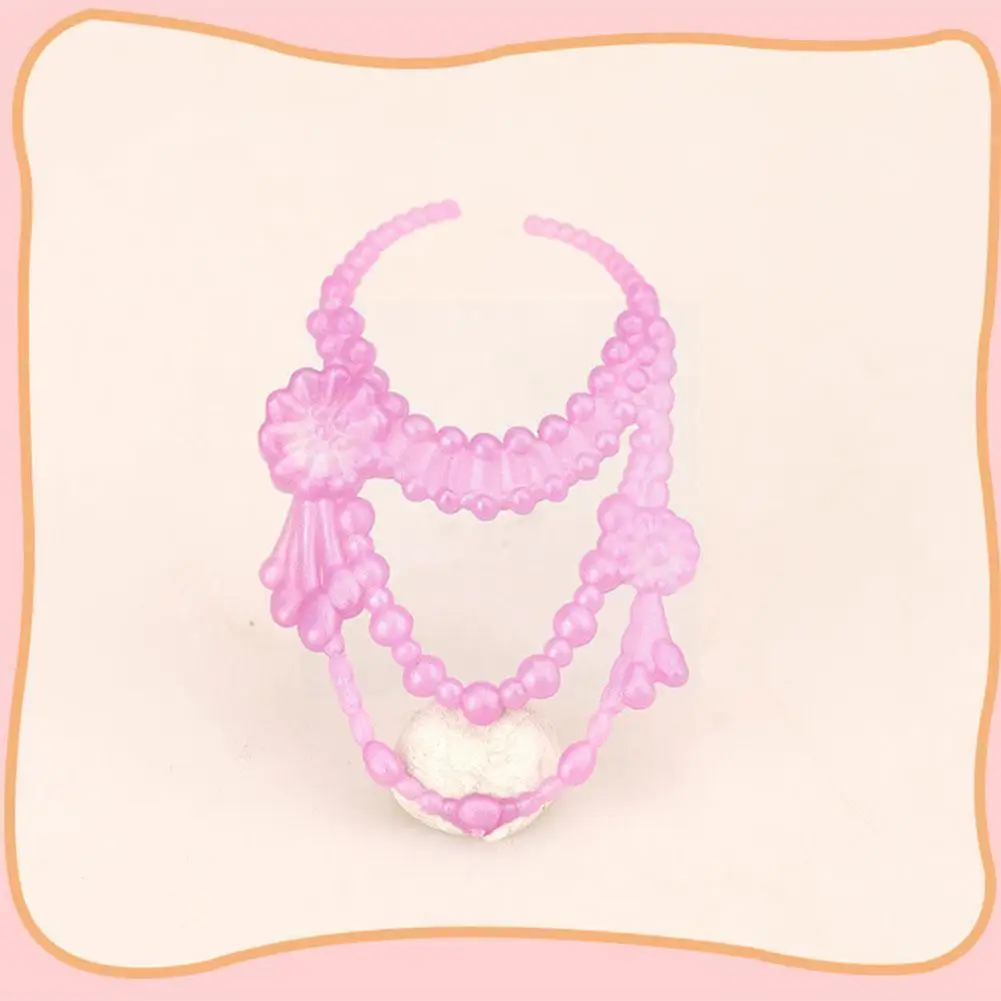 

6 шт./компл. случайная мода, бриллиант для аксессуаров, вечеринка, игрушка, ювелирное ожерелье C1h0