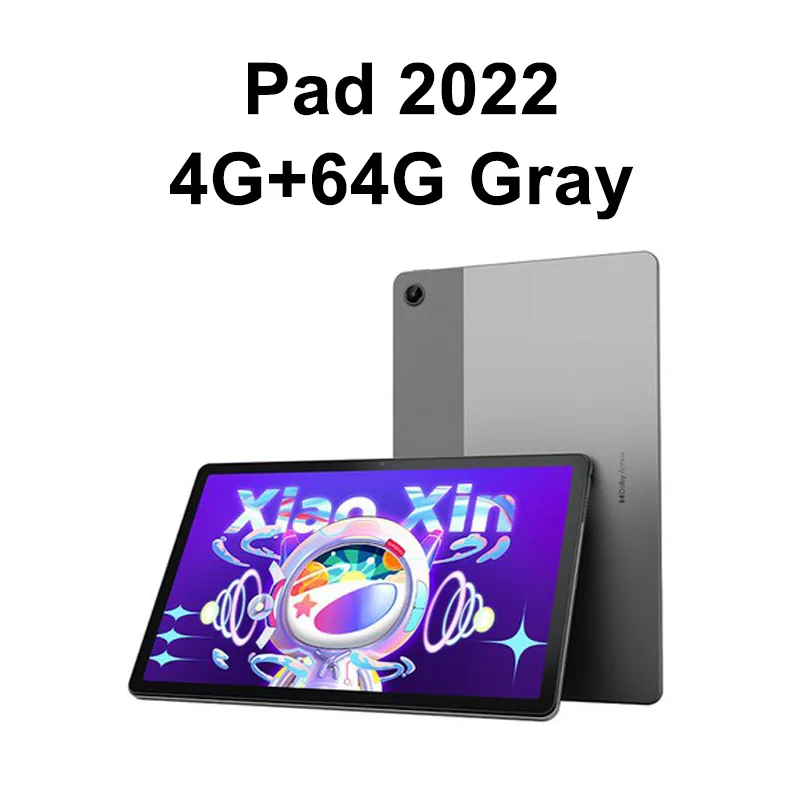  Original Lenovo Pad 2022 Tablet 4GB 64GB Android 12 10.6-Inch 7700mAh 20001200 2K Screen 