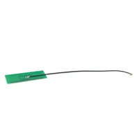 2 4ghz 6dbi high gain plate antenna wifi internal pcb aerial ipx connector 5015mm for wireless modem