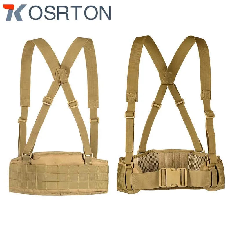 

1000D Military Molle Belt Tactical Army Special Nylon Belt Mens Airsoft Combat Sling Adjustable Hunting Waistguard