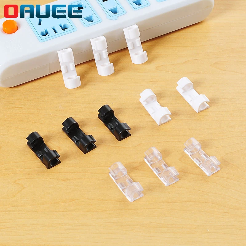 

16/20Pc T Self-adhesive Wire Splitter Household Adhesive Fixed Wire Clip Network Cable Fixed Wire Receiver Finishing Wire Holder