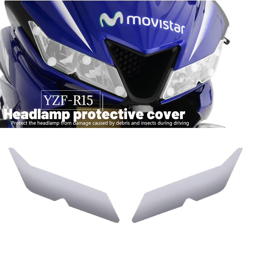 

MKLIGHTECH для YAMAHA YZF R15 V3.0 YZF-R15 Защитная крышка для передней фары 2017-2021