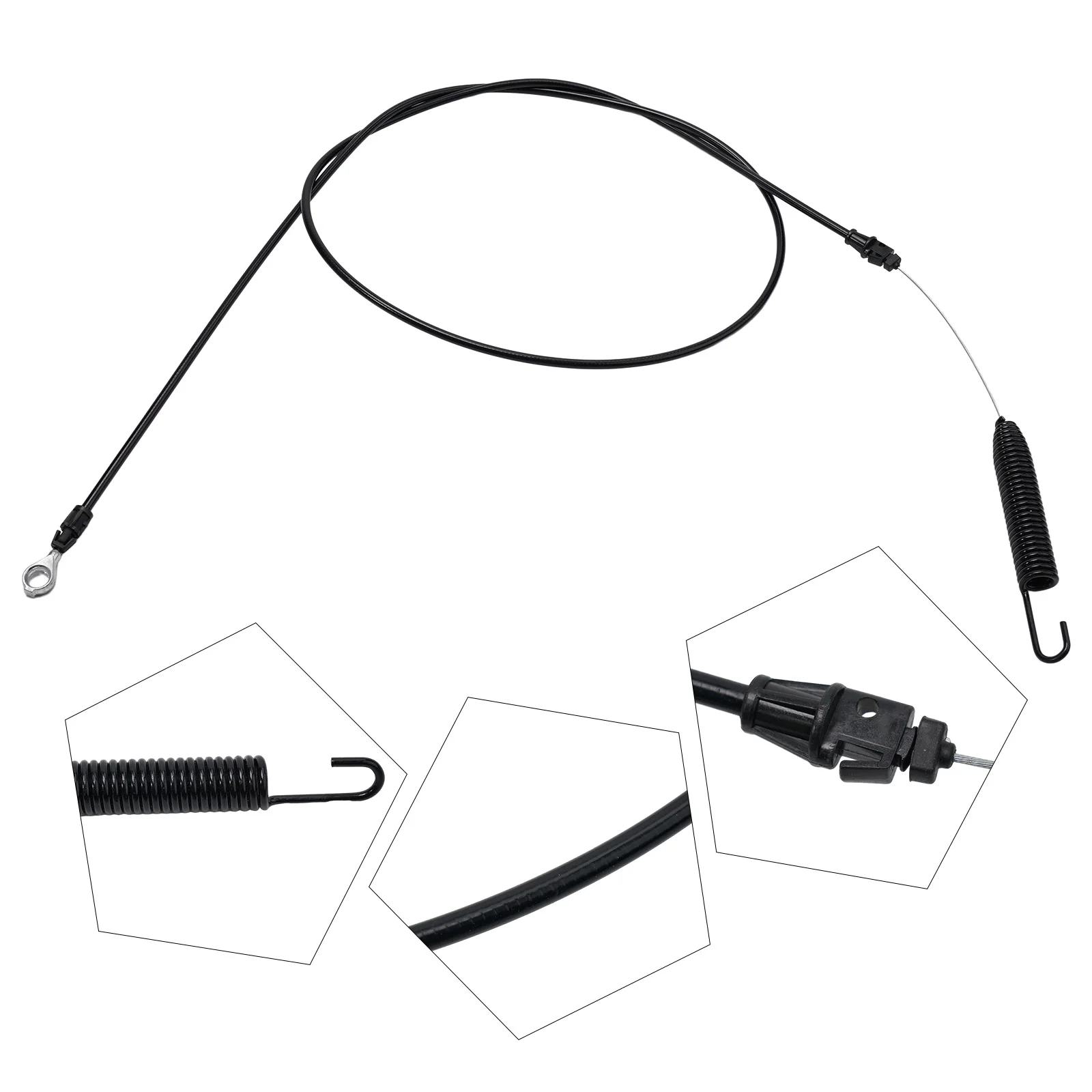 Надежный кабель Боудена для косилки Подходит TC 38/Для 138/Для 139T 1465 мм Длина втулки