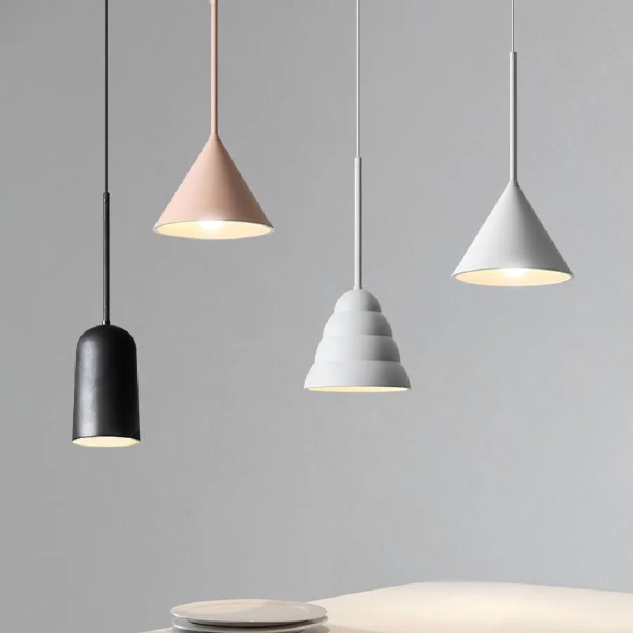 

Подвесная люстра для столовой, современная лампа для гостиной, прикроватного столика, в скандинавском стиле, для бара, кофе