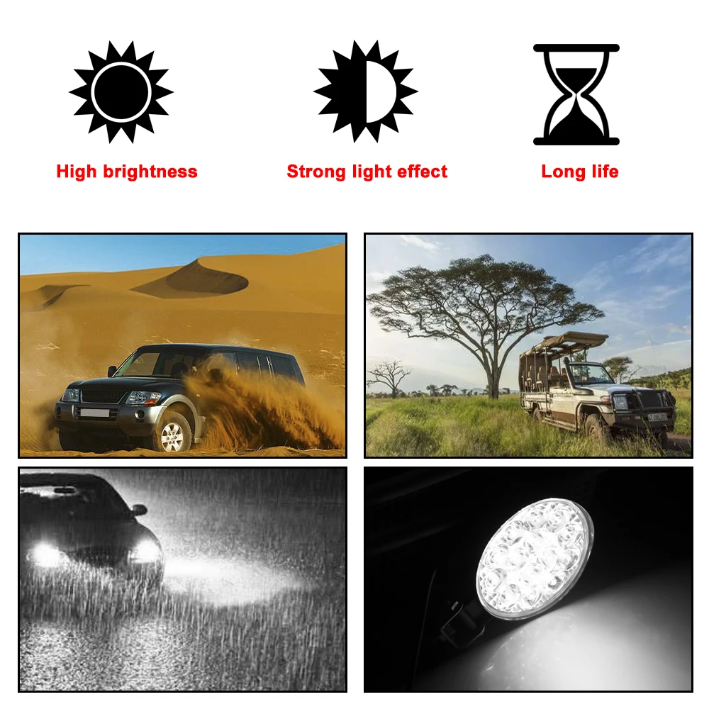 Задняя фара для автомобиля 12 В 6000K