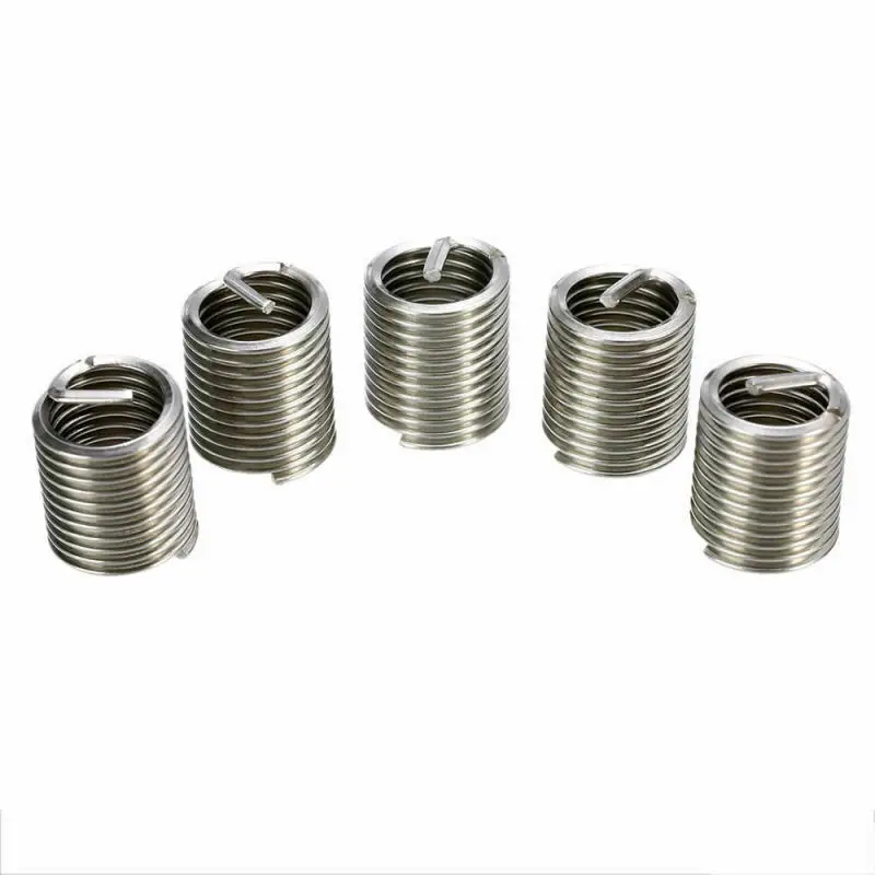 

M3-M12 Набор для ремонта резьбы, высокая прочность, длительный срок службы, Стандартные сверла из нержавеющей стали, 140 шт., вставка Helicoil