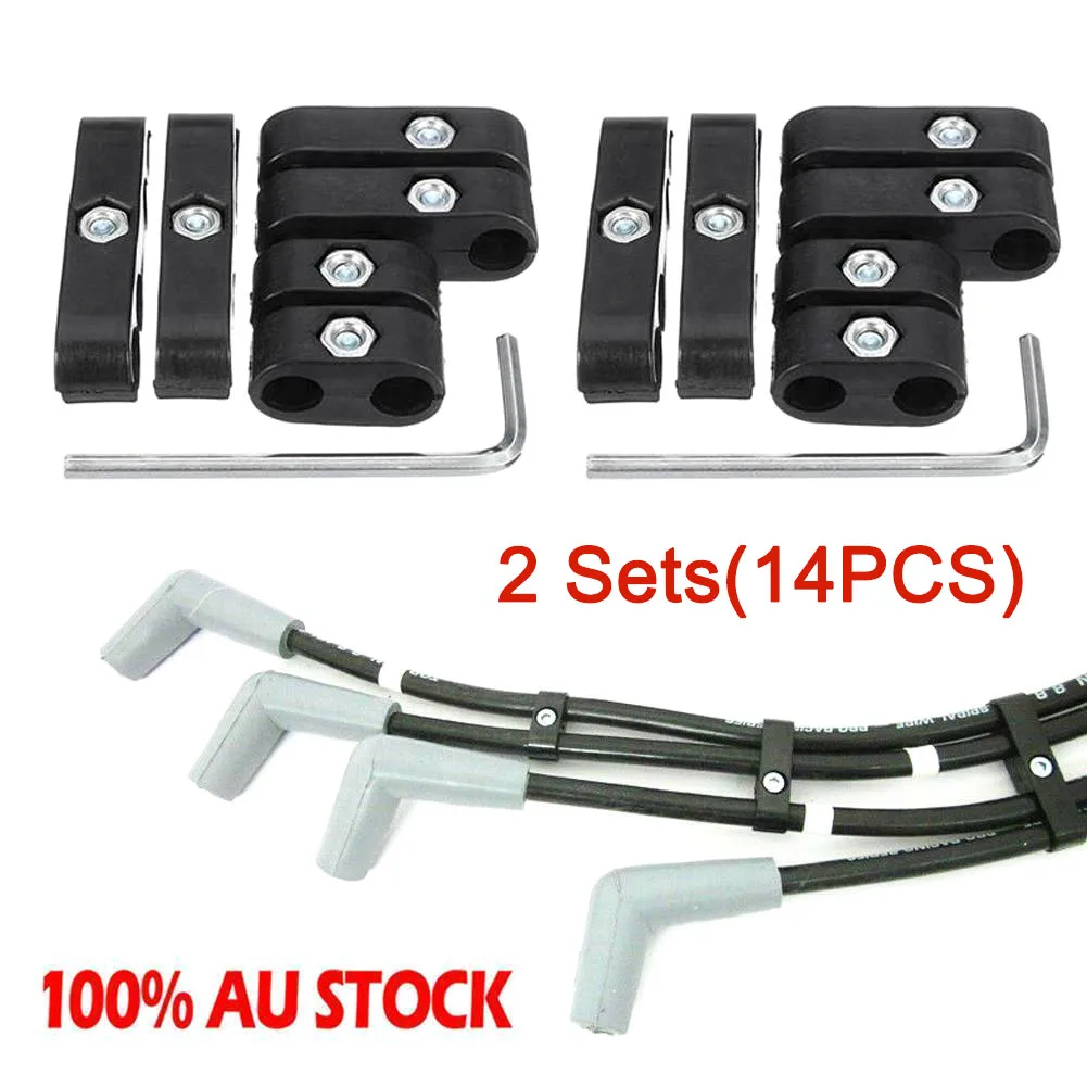 

Enhance the Performance of Your Ignition System with this Spark Plug Wire Separators Holder Kit Fits 7 8mm Wires
