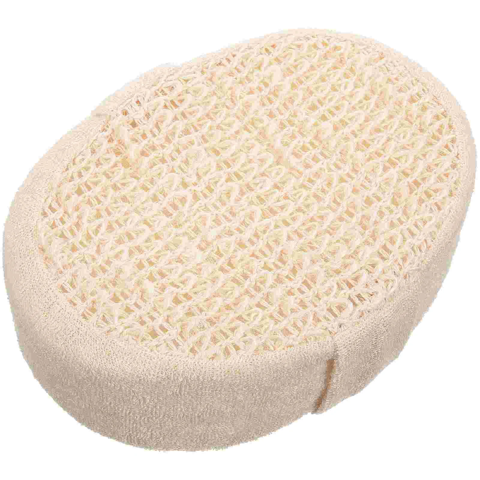 

Cotton Linen Bath Towel Body Cleaning Tool Brush Scrubber Shower Exfoliator Sponge
