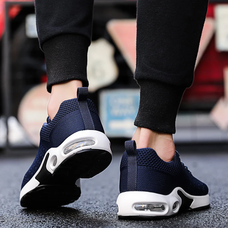 Men's Cushion Shoes Fitness Training Shoes for Man Air Cushioning Light Sneakers Male Zapatillas Original Outdoor Jogging Shoes