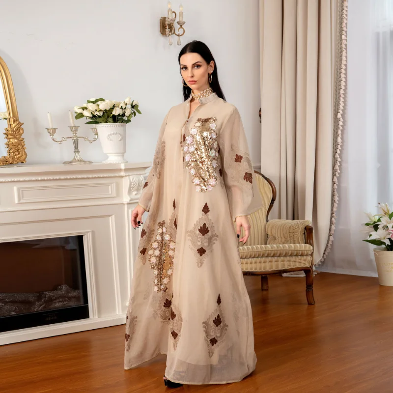Muslim Women Dress Abaya Islamic Clothing Dubai Saudi Robe Turkish Modesty Modest Dresses Abayat Evening Dresses Musulmans