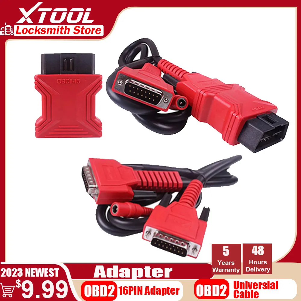 2023 XTOOL OBD2 Универсальный 16-контактный адаптер X100 Pro основной кабель автомобильный диагностический кабель для X100 Pad2/X100 PAD3/D7/D8/ A80PRO/IP819