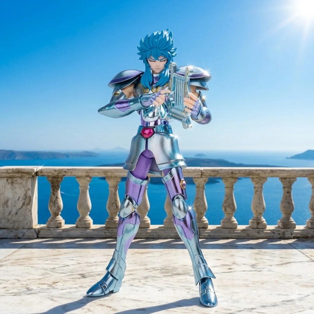 Фото В наличии: Saint Seiya MST Lyra Orphee Silver Saints EXM Myth Cloth Metal Armor Diecast Action Figure Collection Toy Gift №3