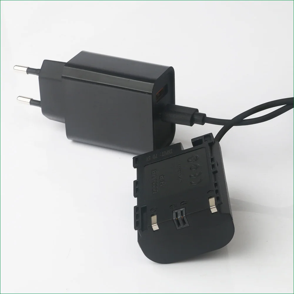 DR-E6 Соединитель постоянного тока LP-E6 Кабель-пустышка USB-C Type-C для камер CANON LP-E6N LP-E6NH