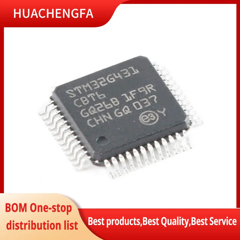 

1 шт./партия, 32-битные микроконтроллеры STM32G431CBT6 STM32G431 431CBT6