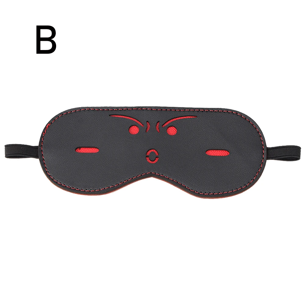 Секс-товары флирт для пар маски БДСМ бондаж эротические секс-игрушки кожаные