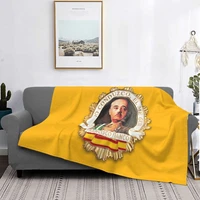 3d printed francisco franco blanket cozy soft flannel spring ultra warm spanish leader blanket sofa bedroom bedding blanket