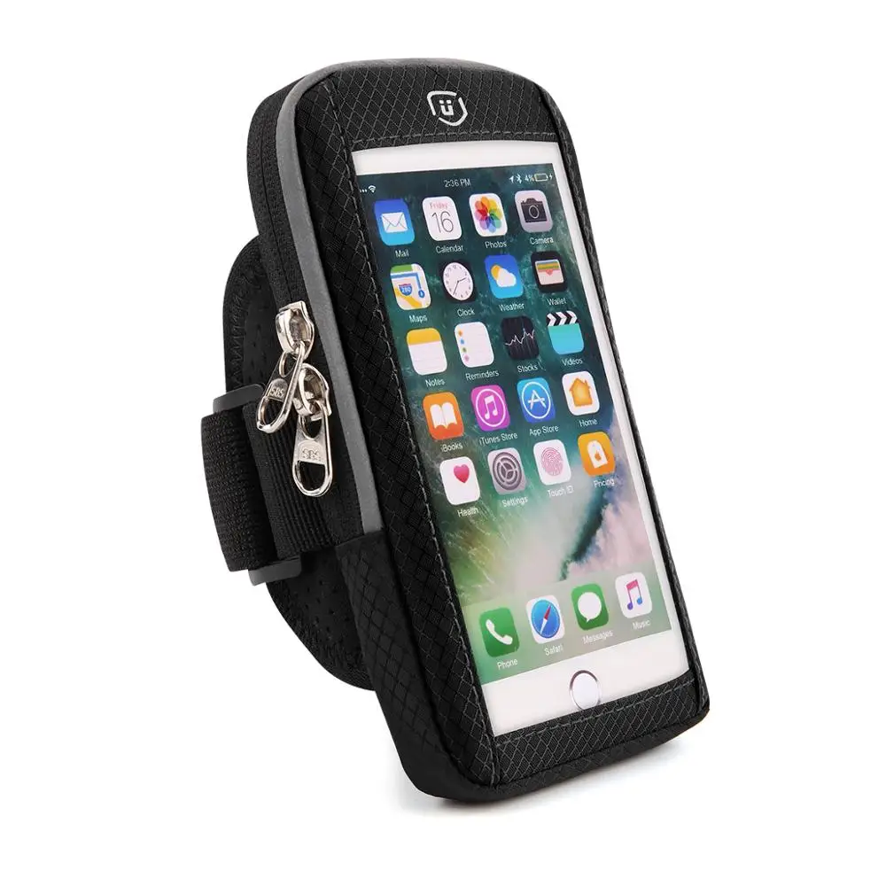 Waterproof mobile phone arm bag running phone holder armband