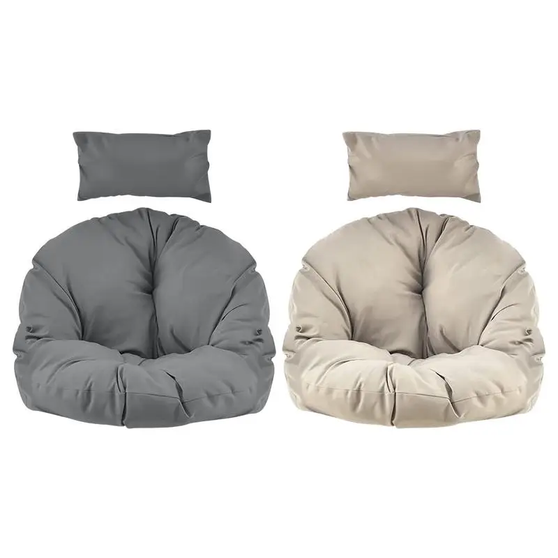 

Hammock Chair Cushion Cradle Cushion Outdoor Garden Swing Seat Cushion Nest Backrest Pillow For Bench Wicker Seat Chair Sofa