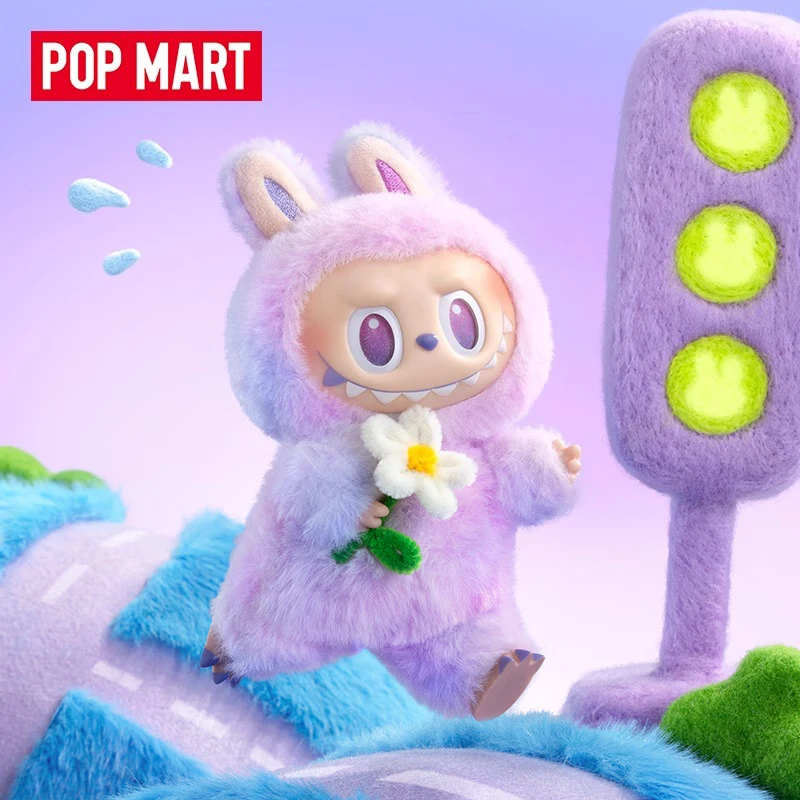 Фото POPMART LABUBU3.0 Big Into Energy Series, плюшевая слепая коробка, игрушки, куклы, милые фигурки, украшения, сюрприз, подарок на день рождения №2
