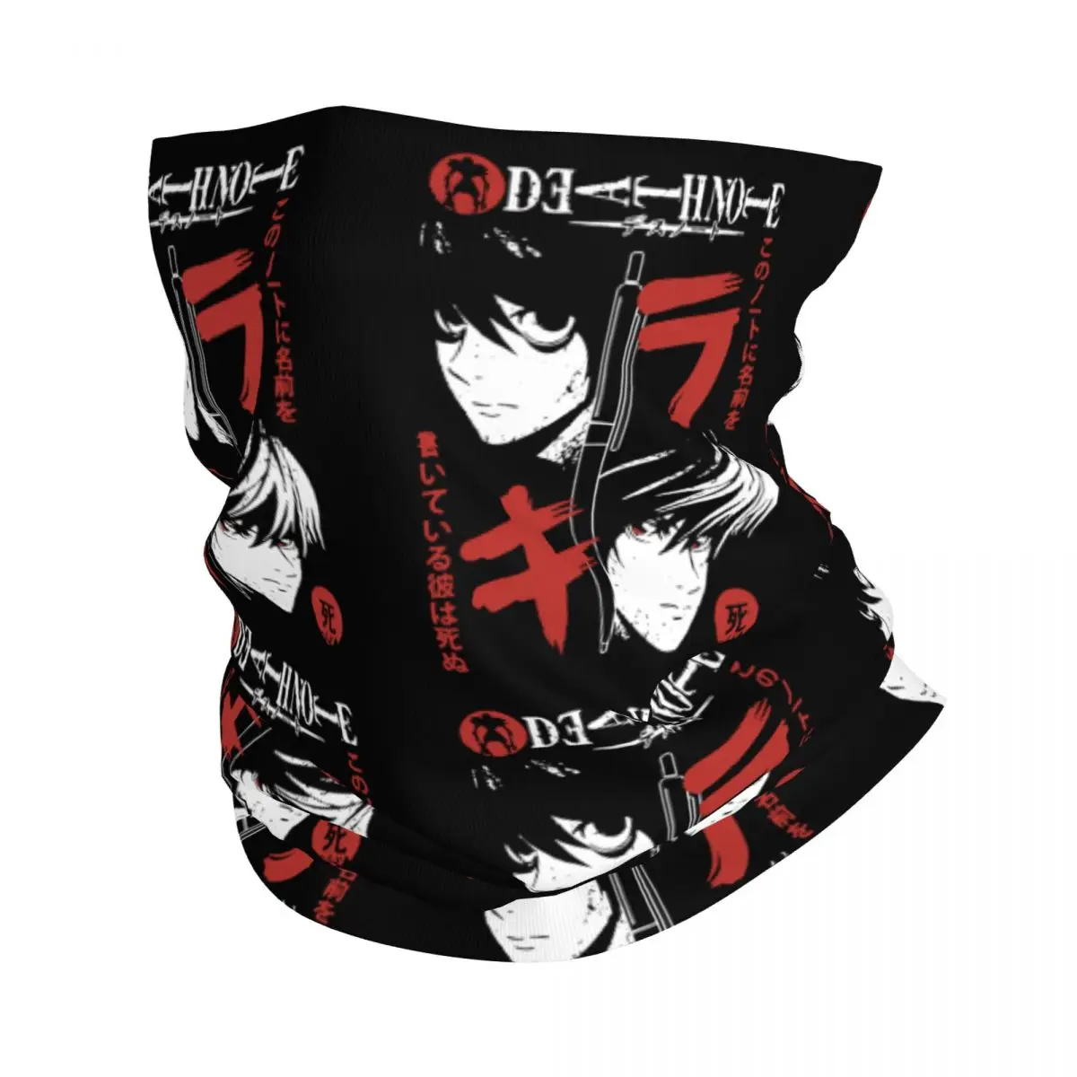 

Бандана-карандаш Death Note, многофункциональная дышащая маска-шарф с принтом, для верховой езды, для мужчин и женщин, для взрослых