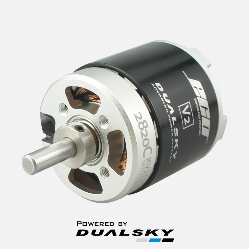 Бесщеточный двигатель серии DUALSKY ECO2820C-V2 небольшая система питания с
