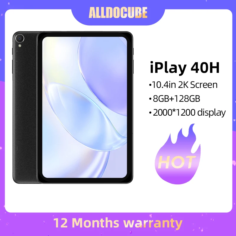 

ALLDOCUBE iPlay 40H Android 11 Tablet 2000*1200 IPS 8GB RAM 128G ROM One Cell Octa Core Tablet PC Dual 4G lte BT5.0 CPU T618