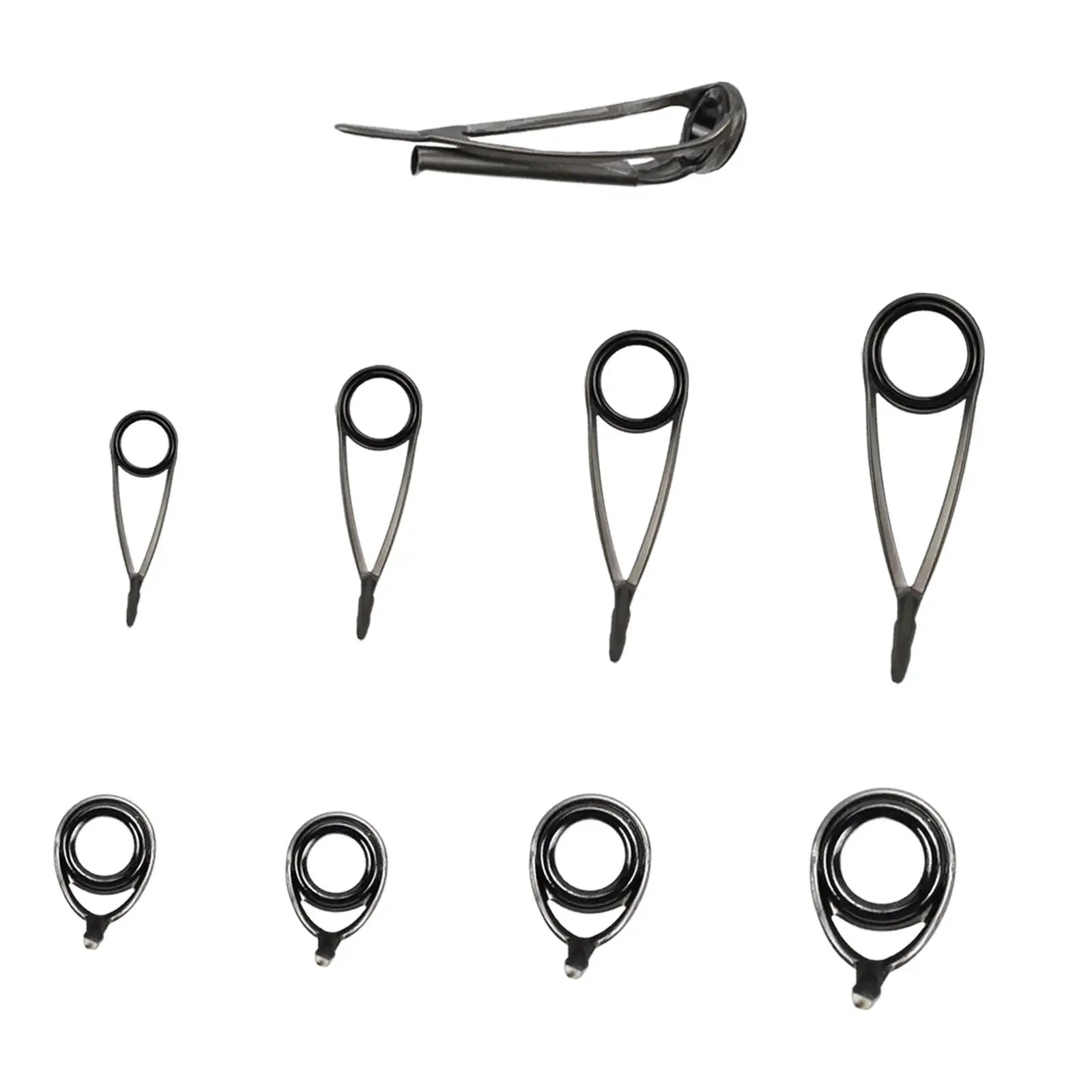 

Fishing Rod Guide Set Rings Replacement Repair Kit for Building Component