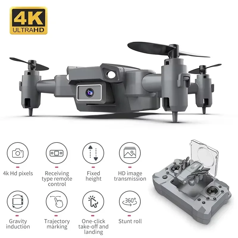 905 Мини RC Дрон с камерой 4K HD Wi-Fi Fpv Аэрофотосъемка Складной квадрокоптер