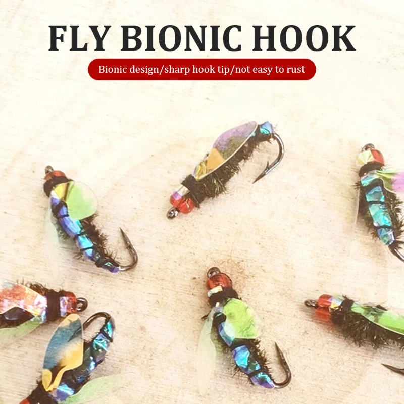 1 шт. приманка для мух Luya крючок боб альманах вершины наконечник тилапии клюв