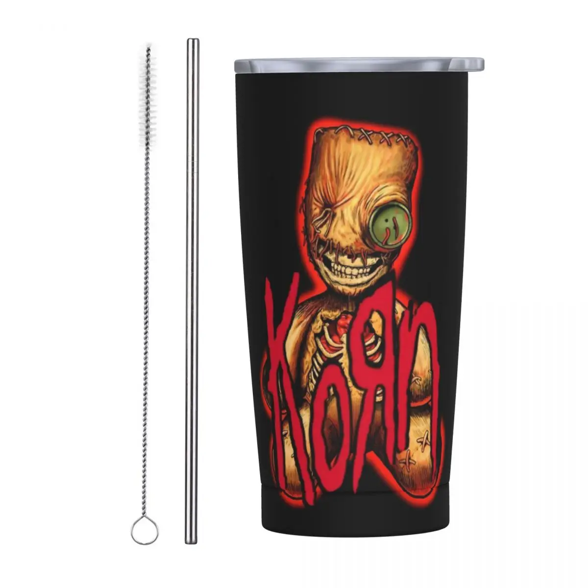 Фотокружка Korn рок-группа 20 унций музыкальная вакуумная Изолированная