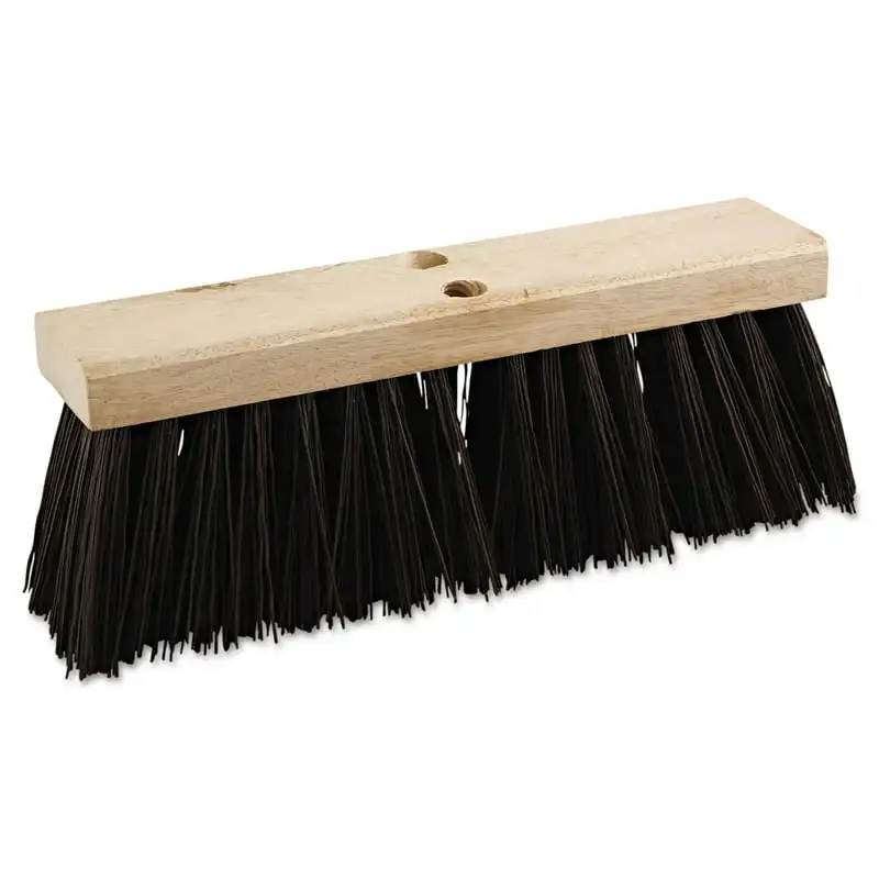

Broom , 16" Wide, Polypropylene Bristles