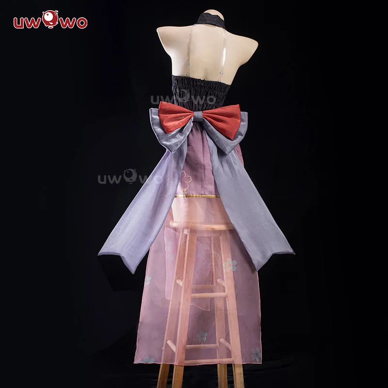 Костюм для косплея UWOWO Yae Miko одежда Хэллоуина в китайском стиле Genshin Impact Fanart