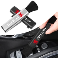1pcs car interior air conditioner outlet cleaning soft brush for peugeot 208 308 408 508 2008 3008 partner rifter rcz rrifter