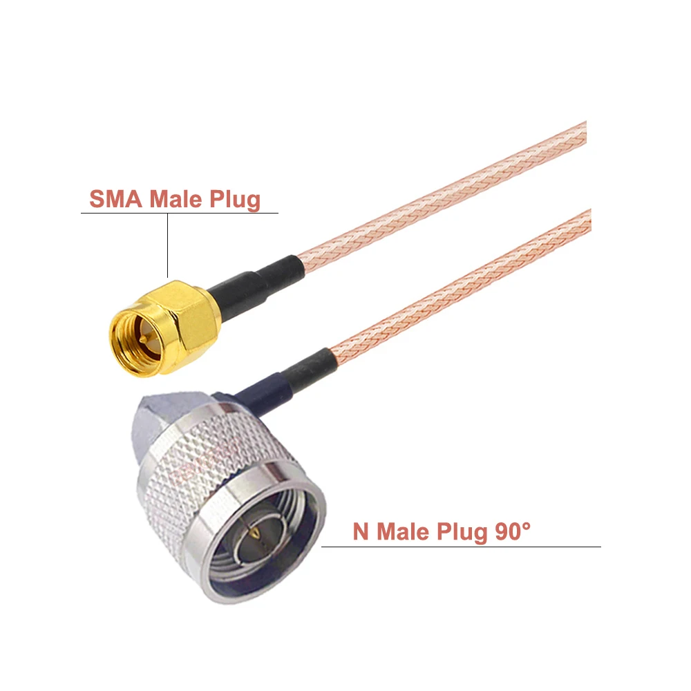 

Стандарт BEVOTOP, внешний разъем «штырь-штырь», кабель RG316, радиочастотный коаксиальный удлинитель, перемычка для усилителя сотового сигнала 4G LTE