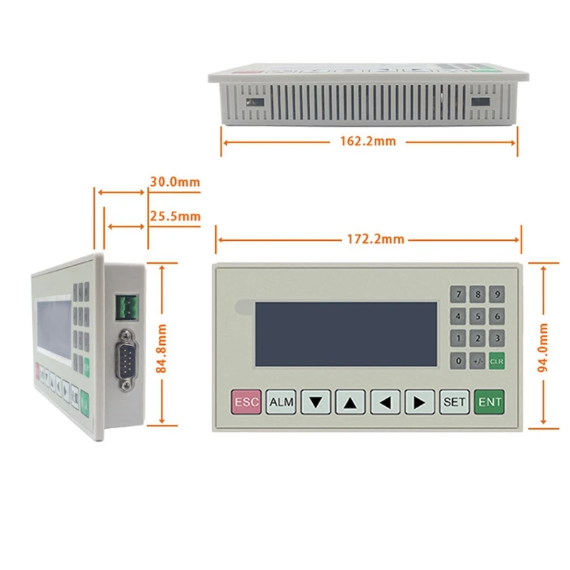 Текстовый дисплей MD204L совместим с V8.0 поддерживает связь 232 485