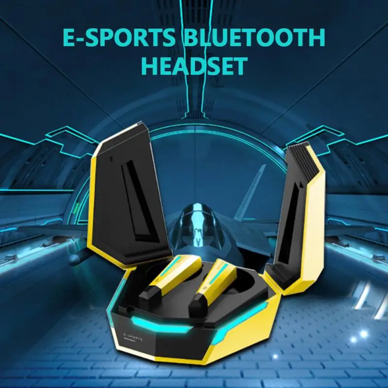 

Bluetooth Earphone Stereo Noise Reduction Bone Conduction Headphones Power Display Long Battery Life Gaming Headset Earbuds