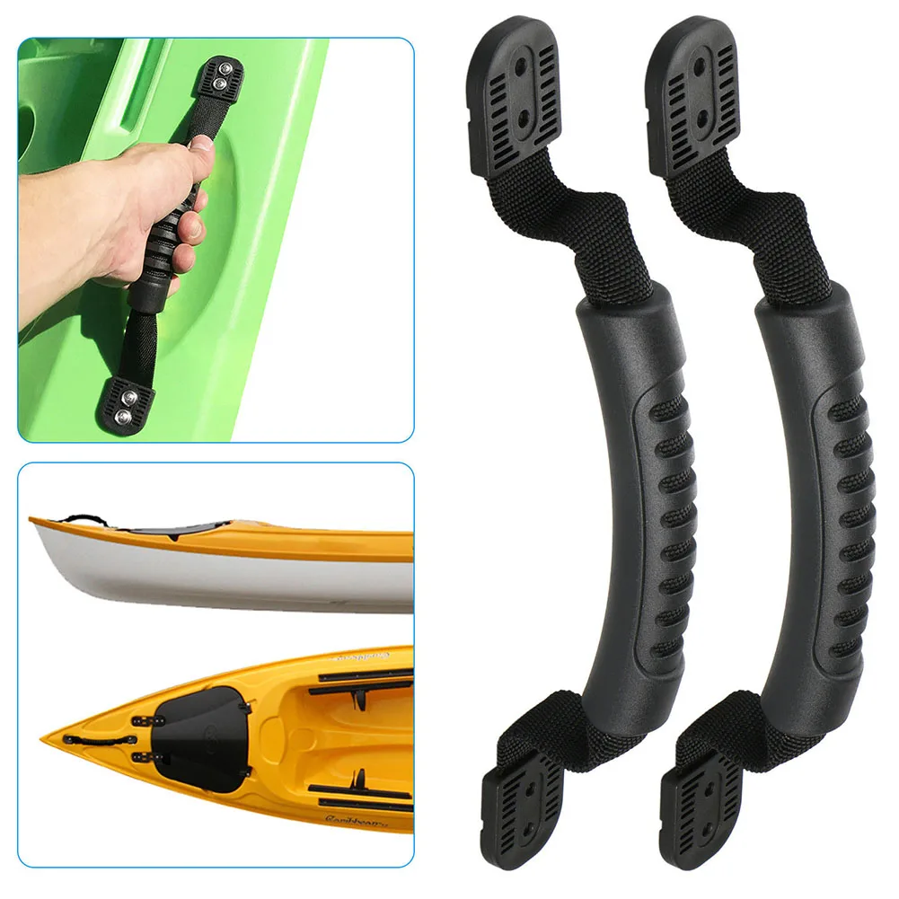 

2pcs/set PVC Practical Boat Luggage Fitting Side Mount DIY Carry Equipment For Canoe Kayaks Handle Accessories Comfortable