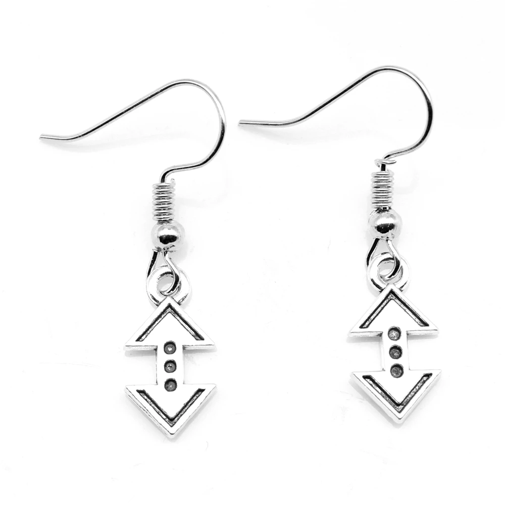 1 пара красные и зеленые серьги-подвески для женщин 9 х16 мм