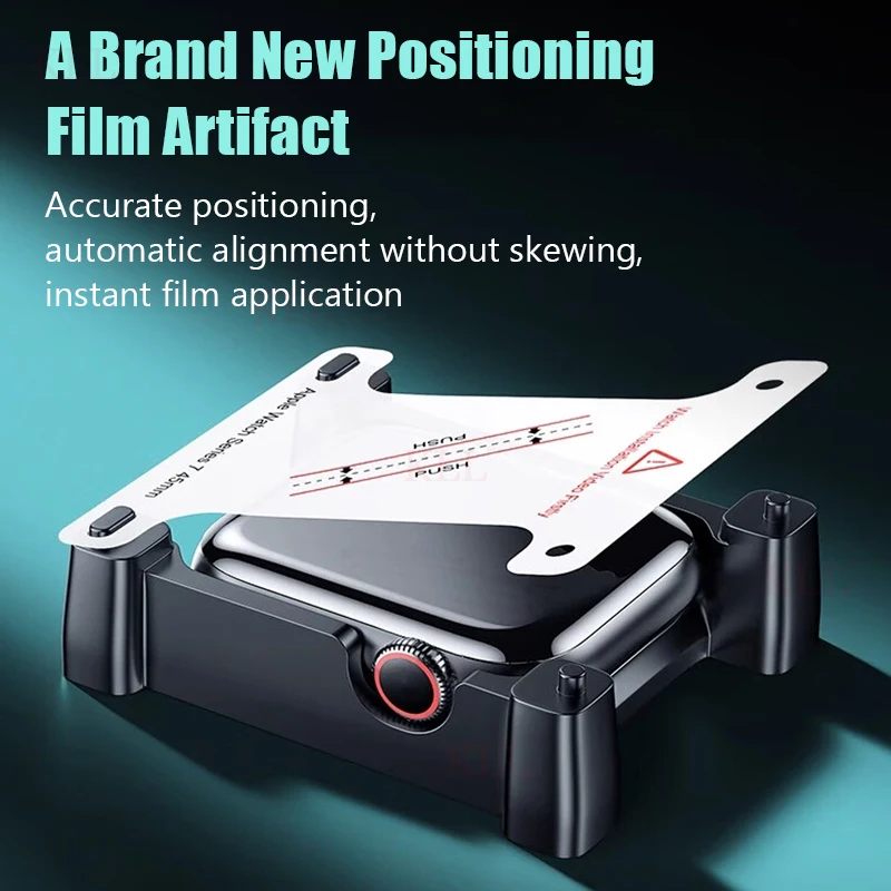 С установкой одним нажатием антишпионская керамическая мягкая пленка для Apple Watch