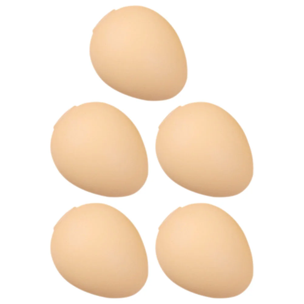 

5 Pcs Hand Relaxing Toys Fake Eggs Adults Squeeze Tpr Portable Interesting Child